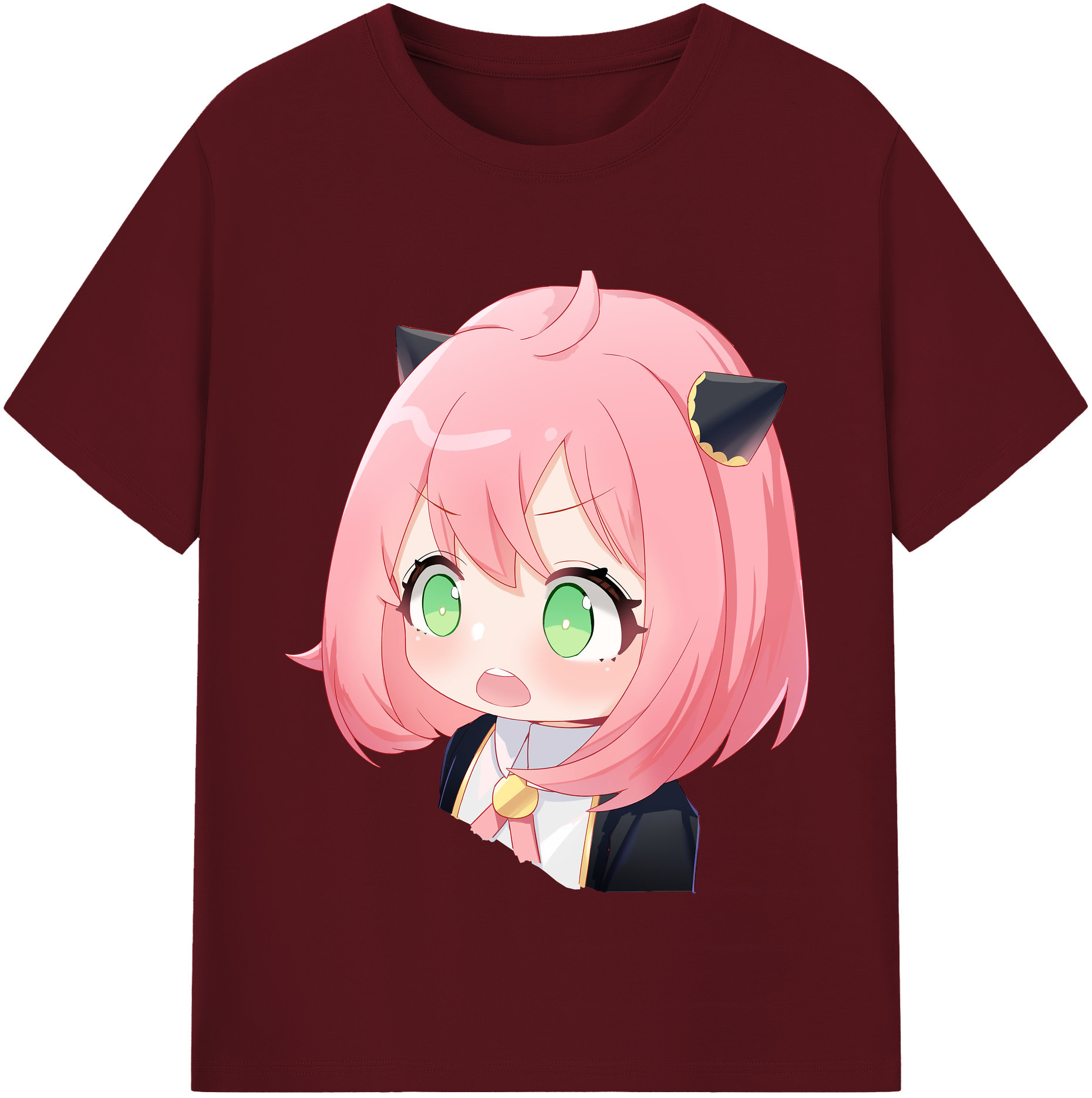 （画像用） SPY×FAMILY间谍家家酒 綿100％半袖Tシャツ（フロントプリント）